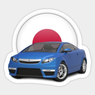 Acura Car Concept Blue vehicles, car, coupe, sports car  05 Sticker